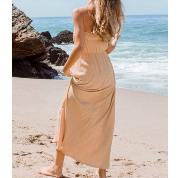 47711 Strapless Maxi Dress - Picture 3 of 3